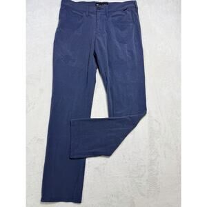 Travis Mathew The Beck Blue Golf Pants Performance Stretch Mens Size 30